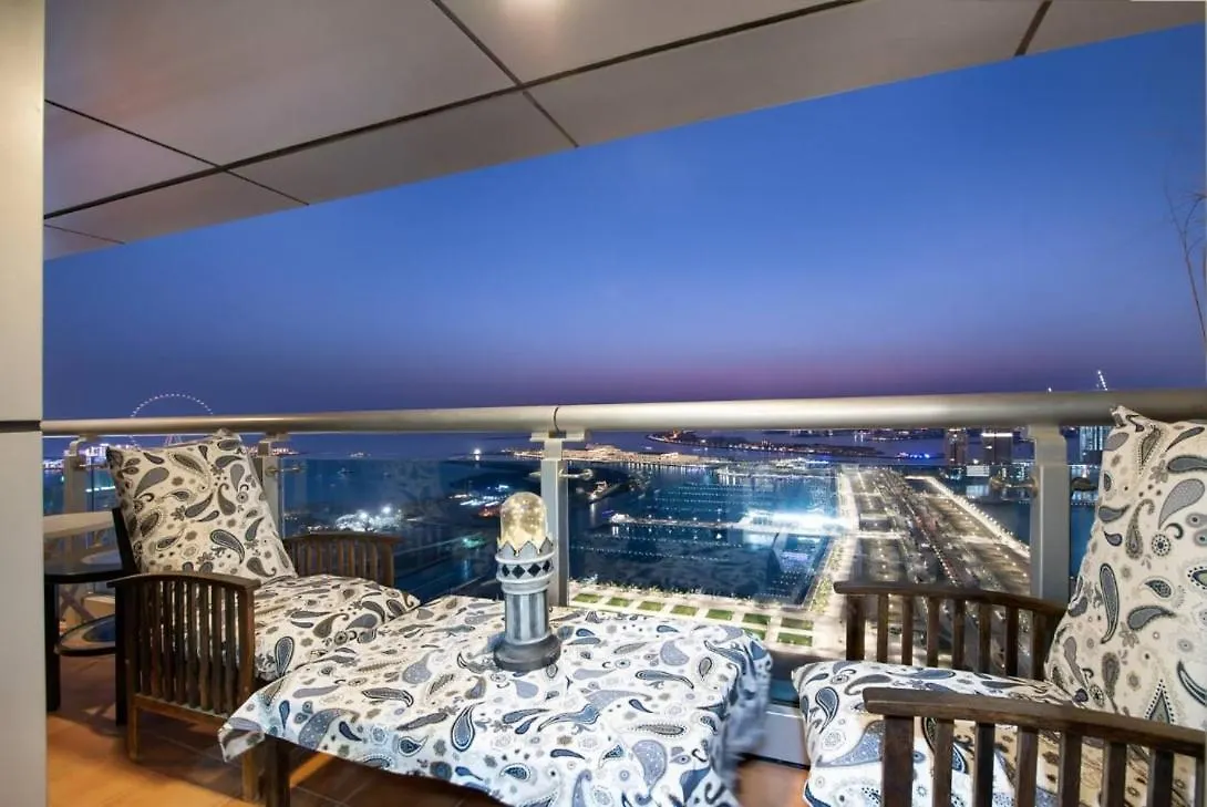 Scenic 2Br Near Beach In Princess Tower Marina Dubai Apartment